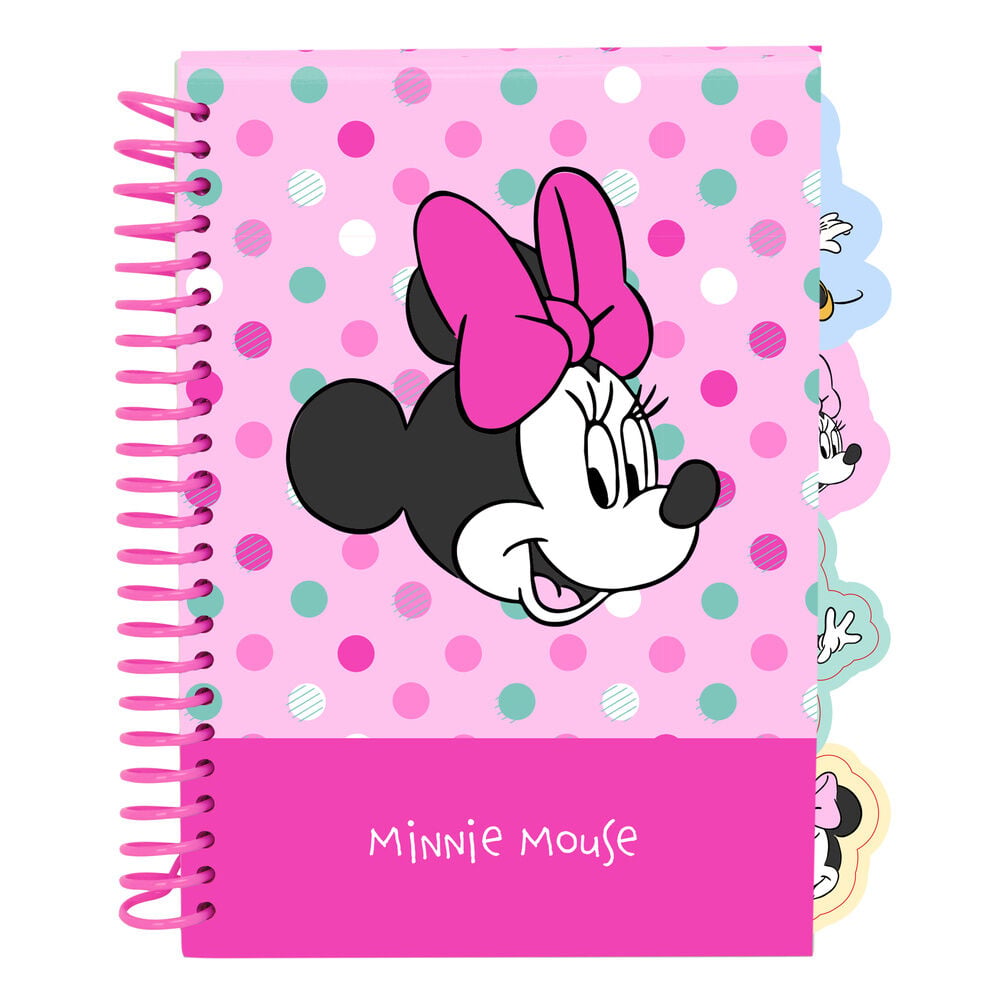 Cuaderno A5 Minty Minnie Disney SAFTA