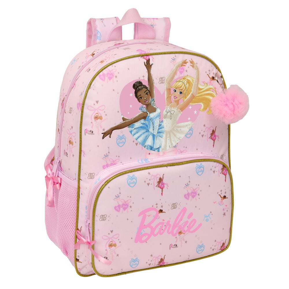 Mochila Ballet Barbie 42cm adaptable SAFTA