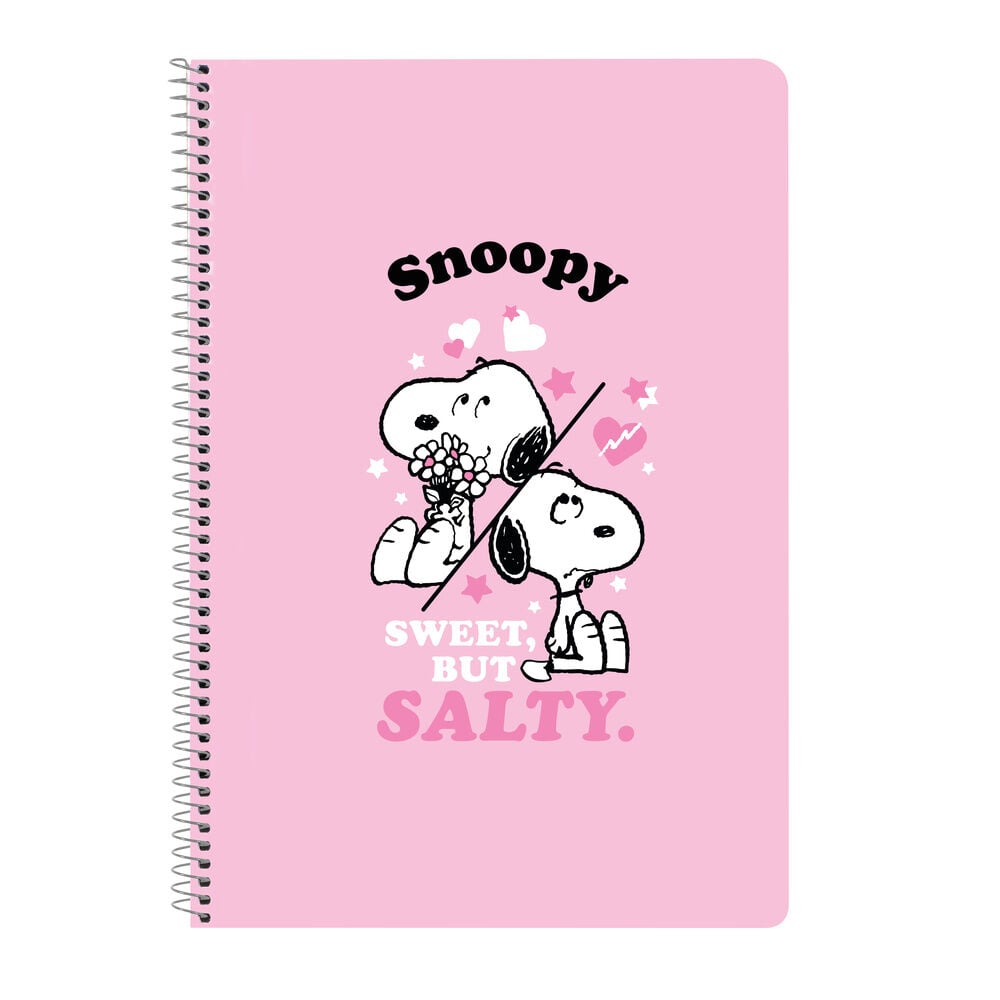 Cuaderno A4 Snoopy SAFTA