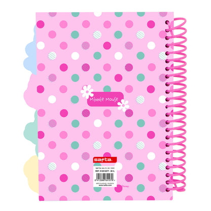 Cuaderno A5 Minty Minnie Disney SAFTA