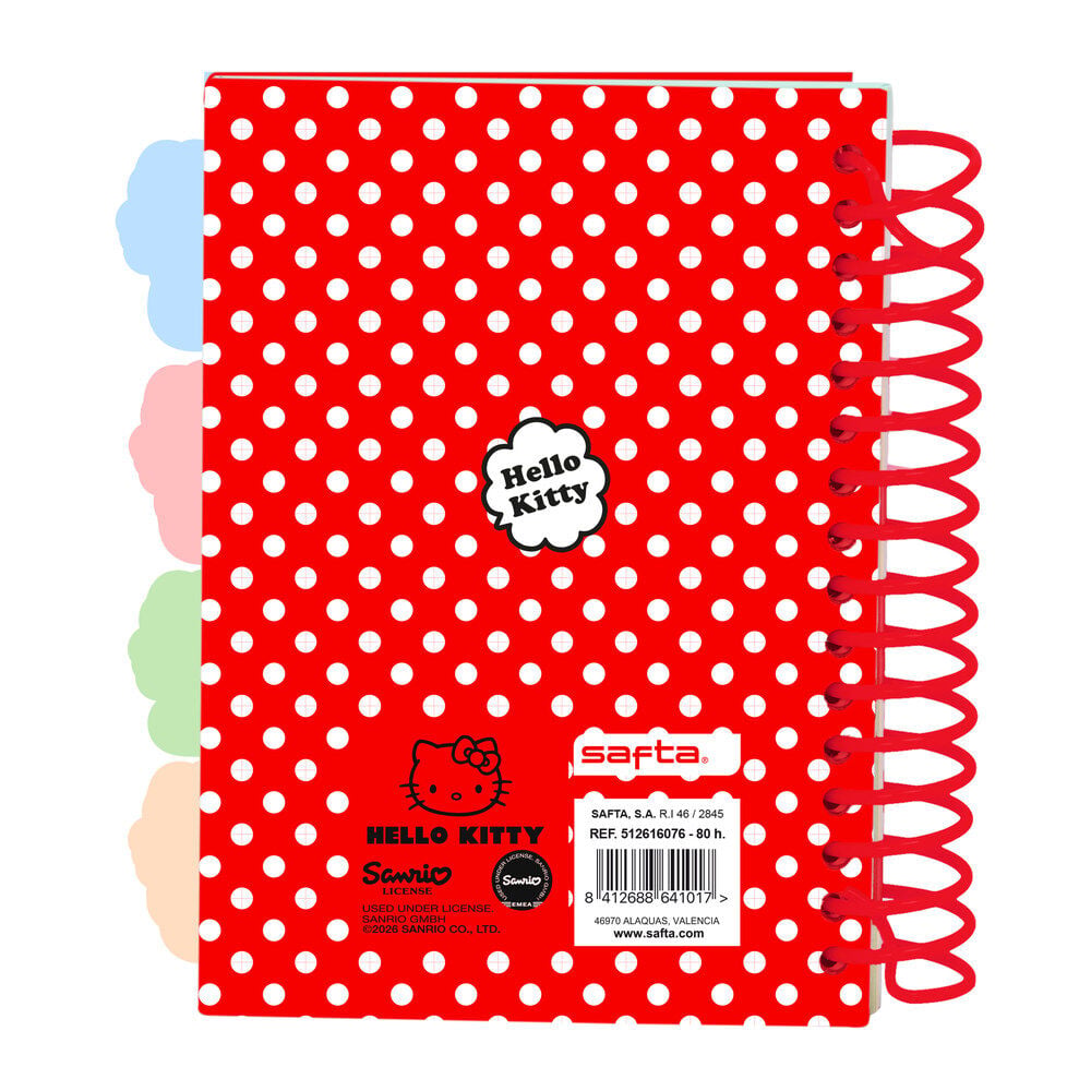 Cuaderno A6 Hello Kitty SAFTA