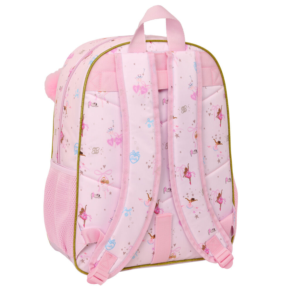 Mochila Ballet Barbie 42cm adaptable SAFTA