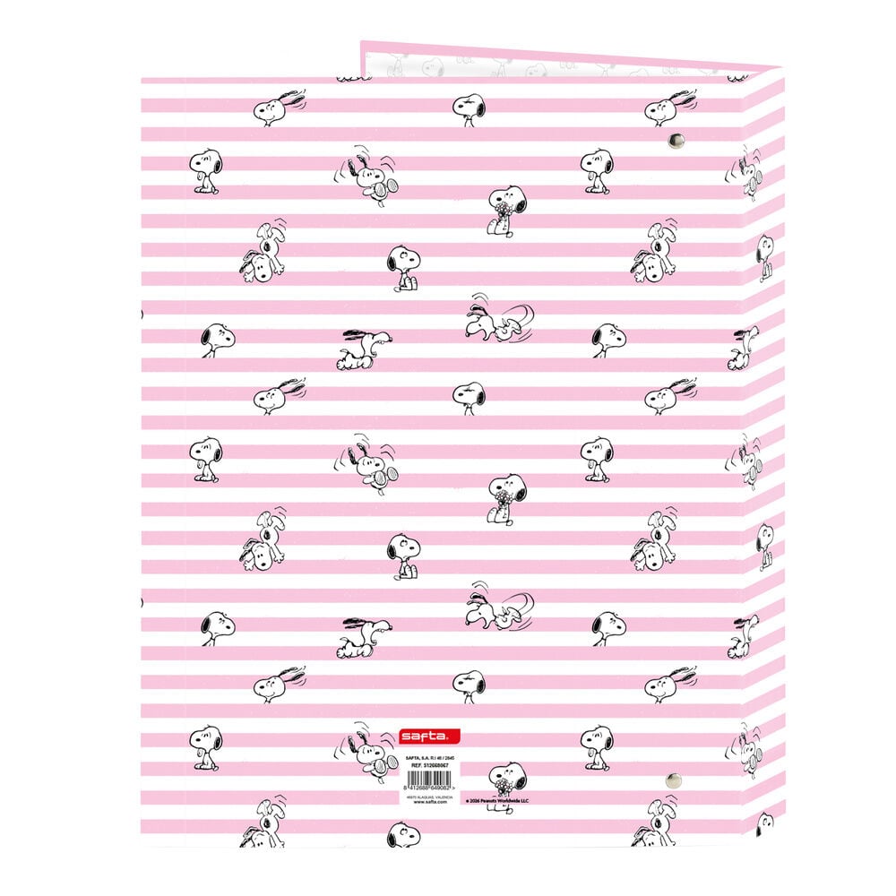 Carpeta A4 anillas Snoopy SAFTA