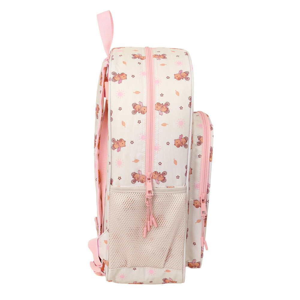 Mochila Capibara 42cm adaptable SAFTA