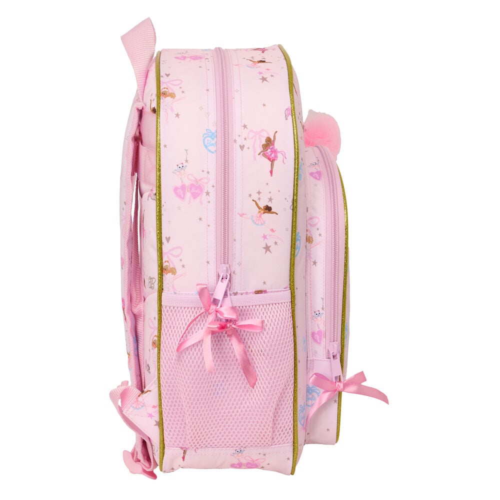 Mochila Ballet Barbie 38cm adaptable SAFTA
