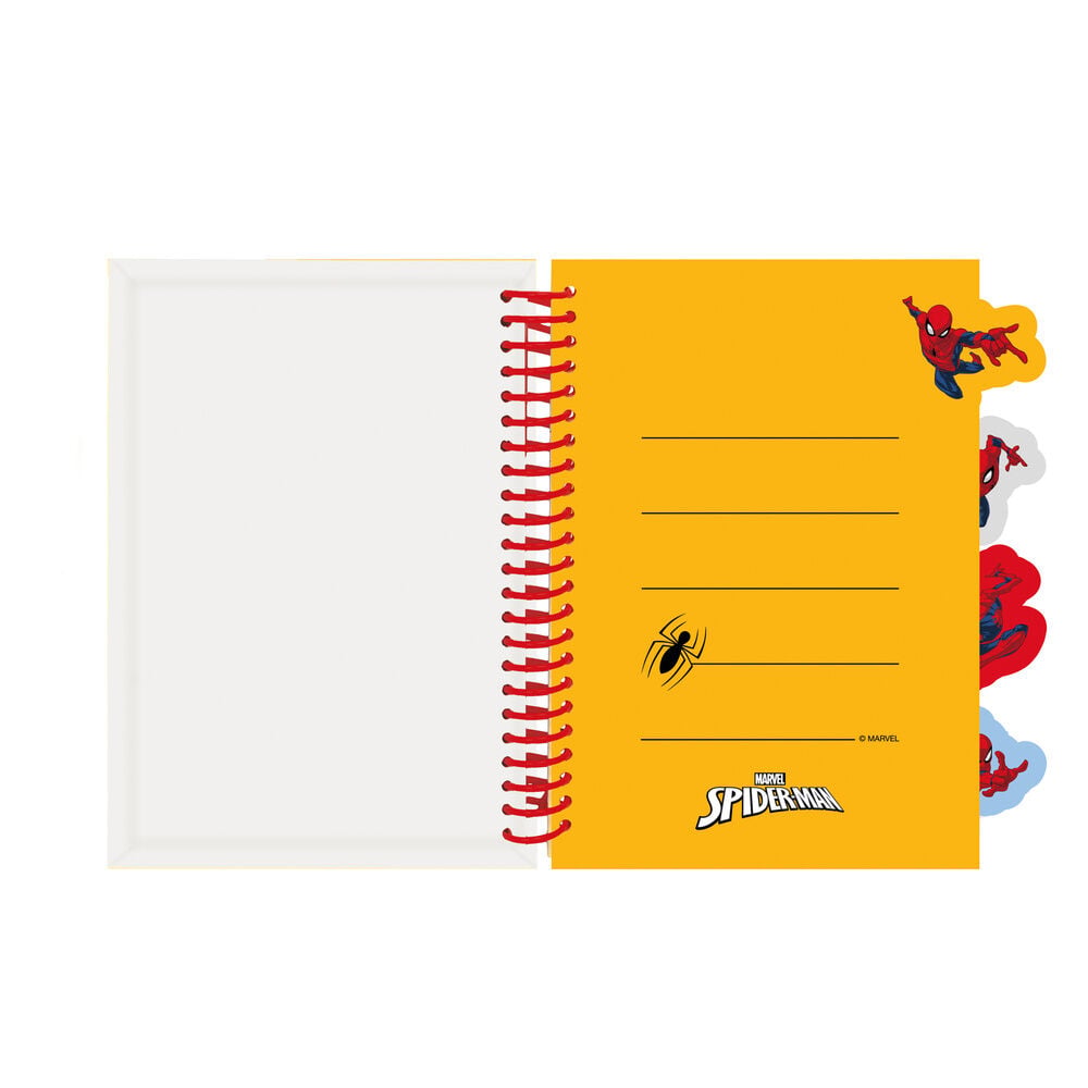 Cuaderno A5 Spiderman Marvel SAFTA
