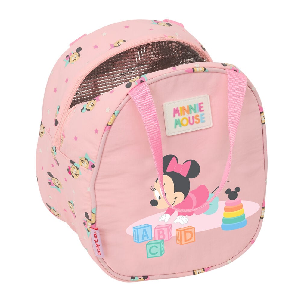 Bolsa portameriendas Baby Minnie Disney termica SAFTA