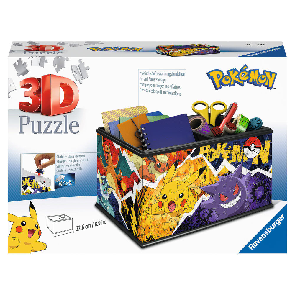 Puzzle 3D Box Pokemon 216pzs RAVENSBURGER