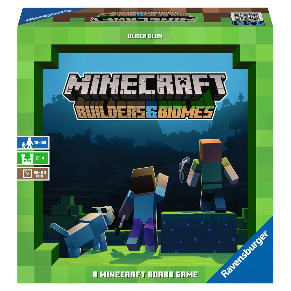 Juego de mesa Builders & Biomes Minecraft RAVENSBURGER