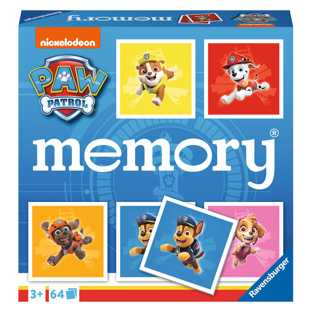 Juego Memory Patrulla Canina Paw Patrol RAVENSBURGER