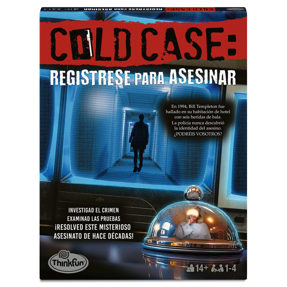 Juego de mesa caso sin resolver Registrese para asesinar RAVENSBURGER
