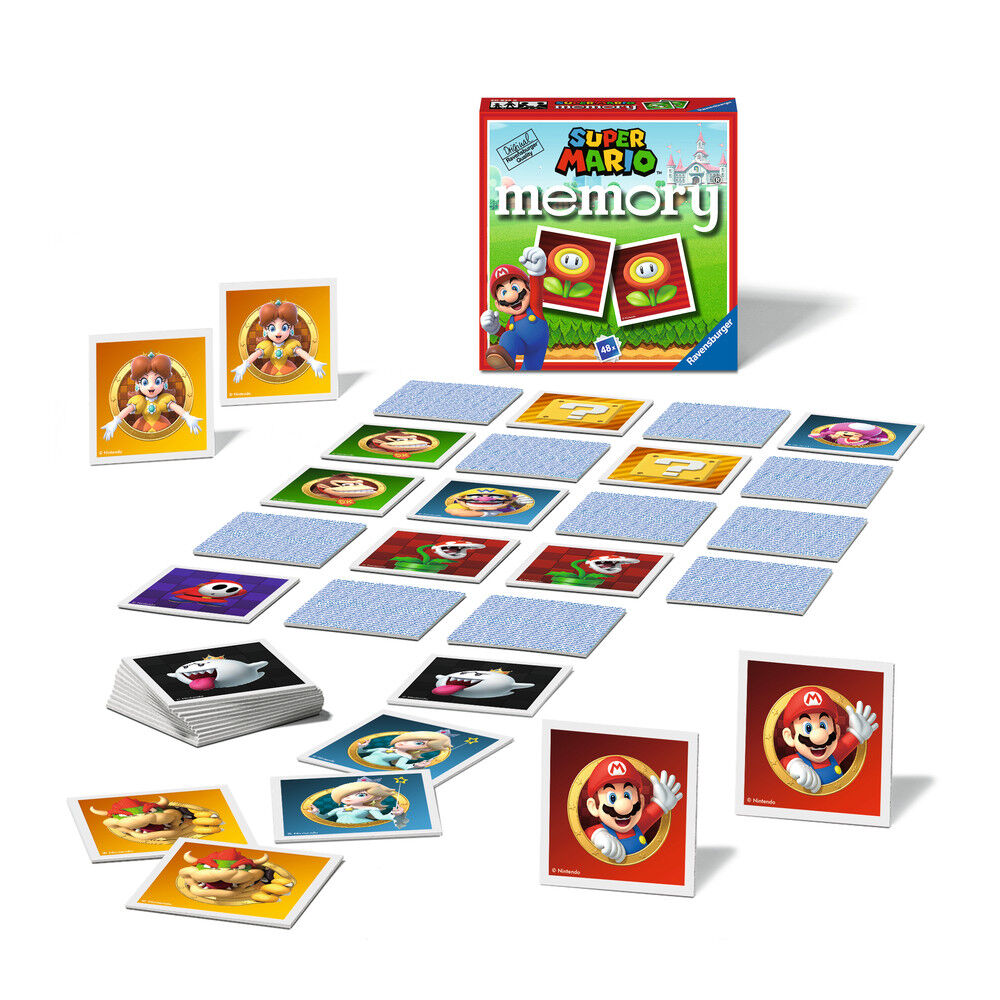 Juego Memory pocket Super Mario RAVENSBURGER