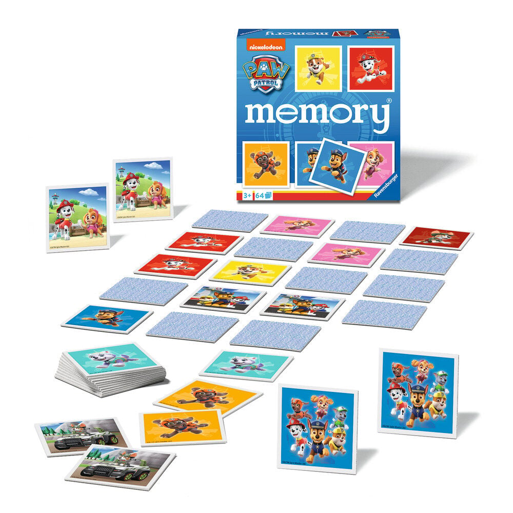 Juego Memory Patrulla Canina Paw Patrol RAVENSBURGER