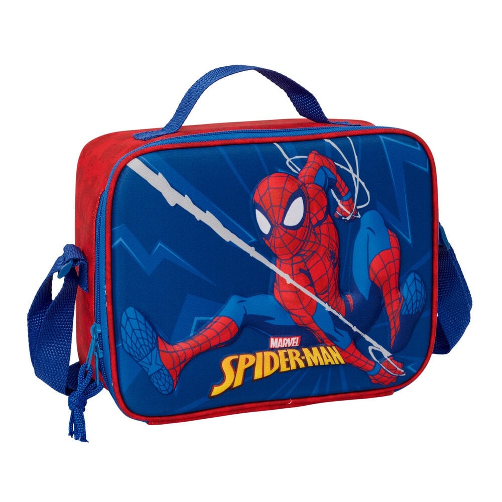 Bolsa portameriendas 3D Spiderman Marvel termica SAFTA
