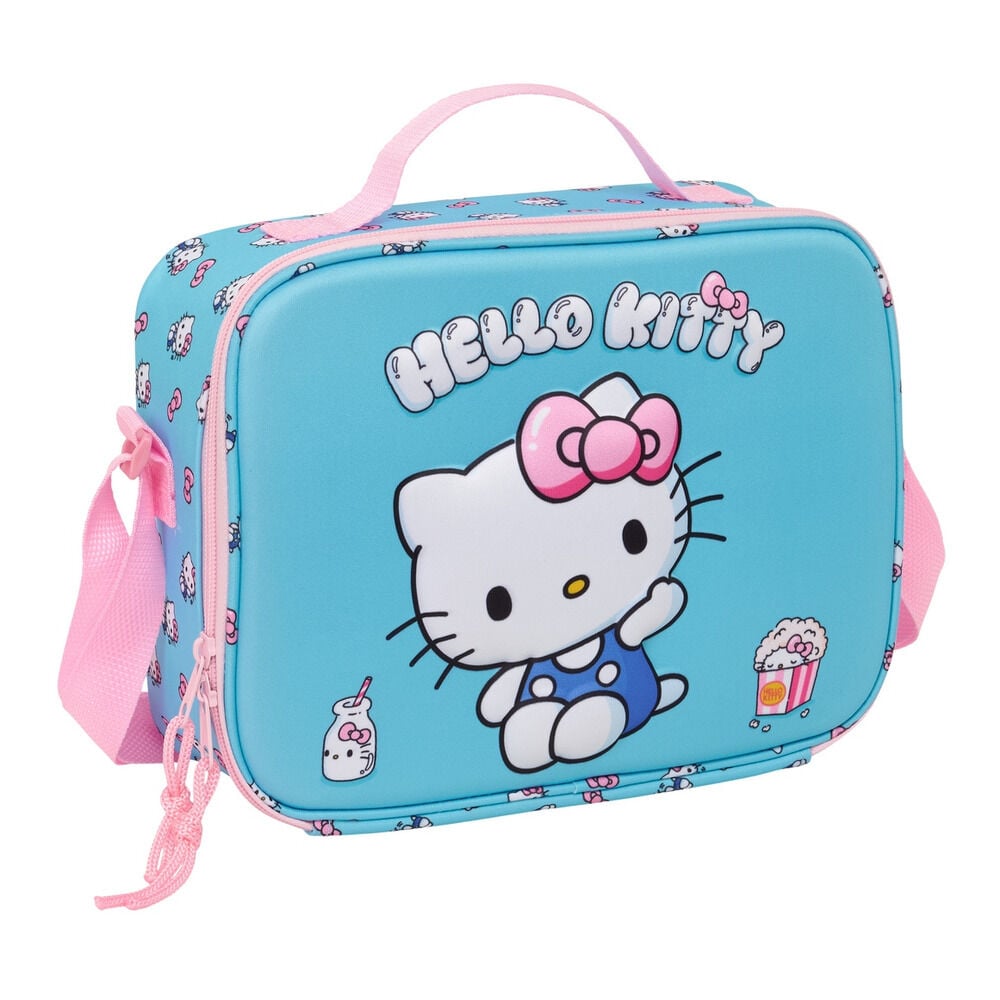 Bolsa portameriendas 3D Hello Kitty termica SAFTA