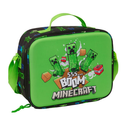 Bolsa portameriendas 3D Minecraft termica SAFTA