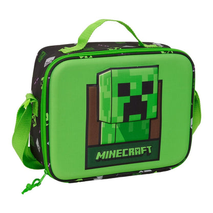Bolsa portameriendas 3D Minecraft termica SAFTA