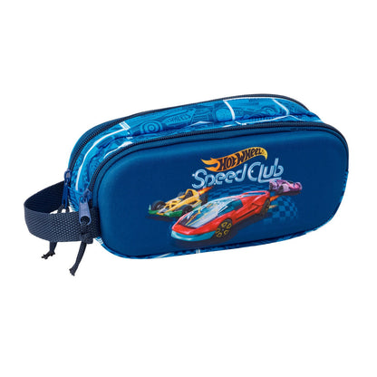 Portatodo 3D Hot Wheels doble SAFTA