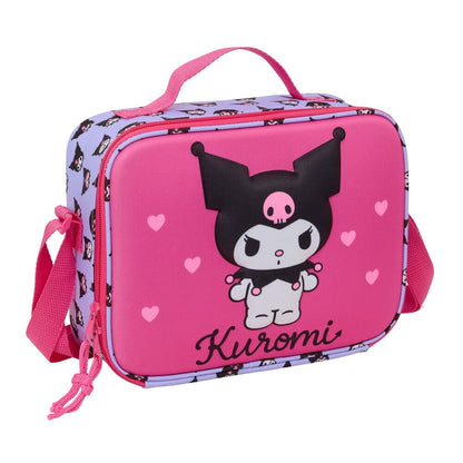 Bolsa portameriendas 3D Kuromi Hello Kitty termica SAFTA