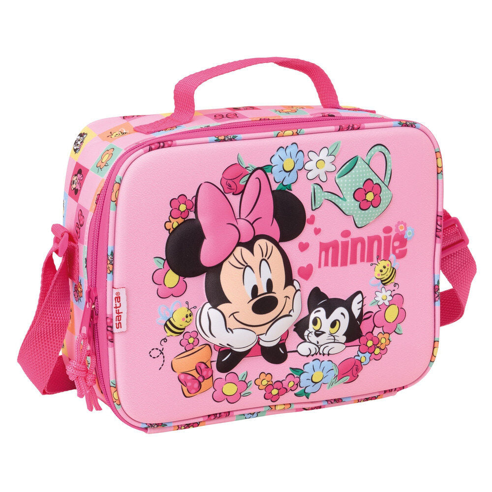 Bolsa portameriendas 3D Minnie Disney termica SAFTA