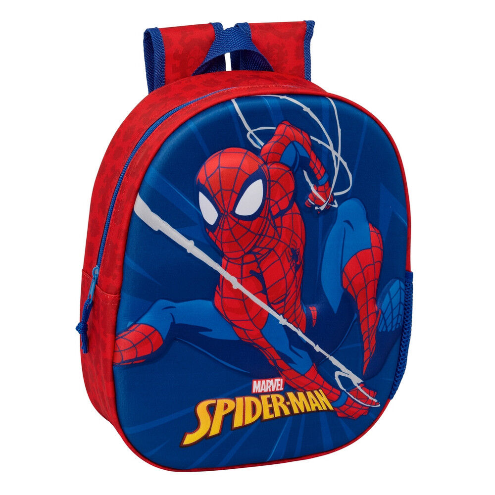 Mochila 3D Spiderman Marvel 33cm SAFTA