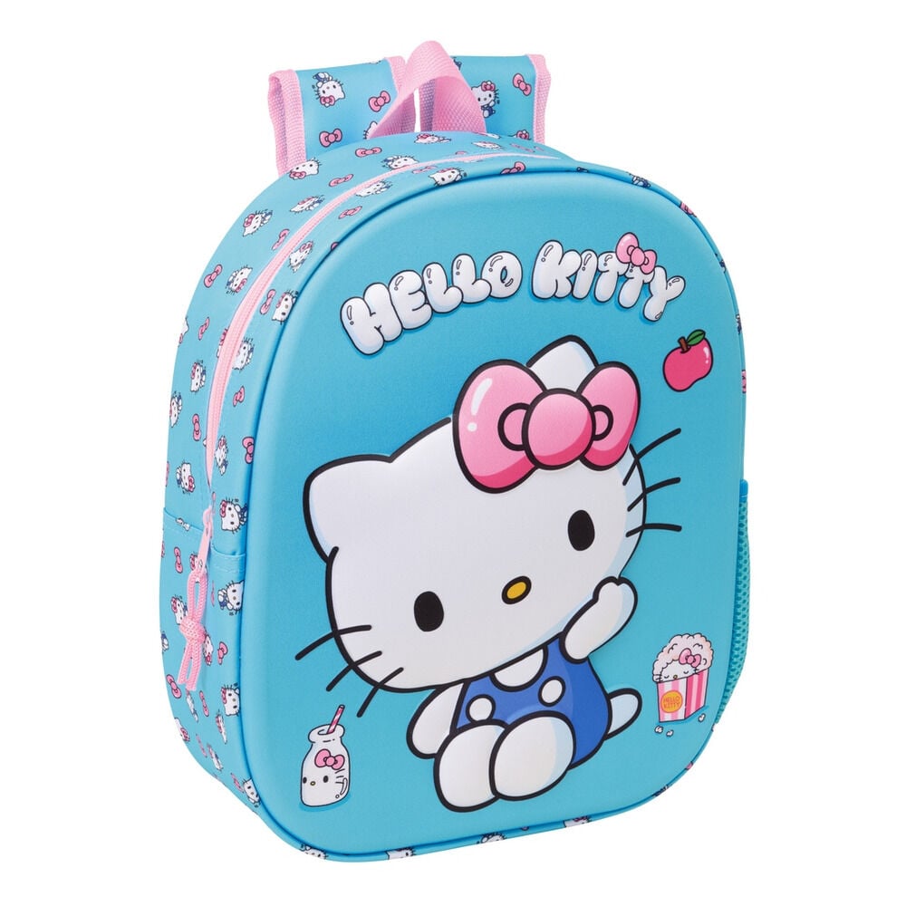 Mochila 3D Hello Kitty 33cm SAFTA