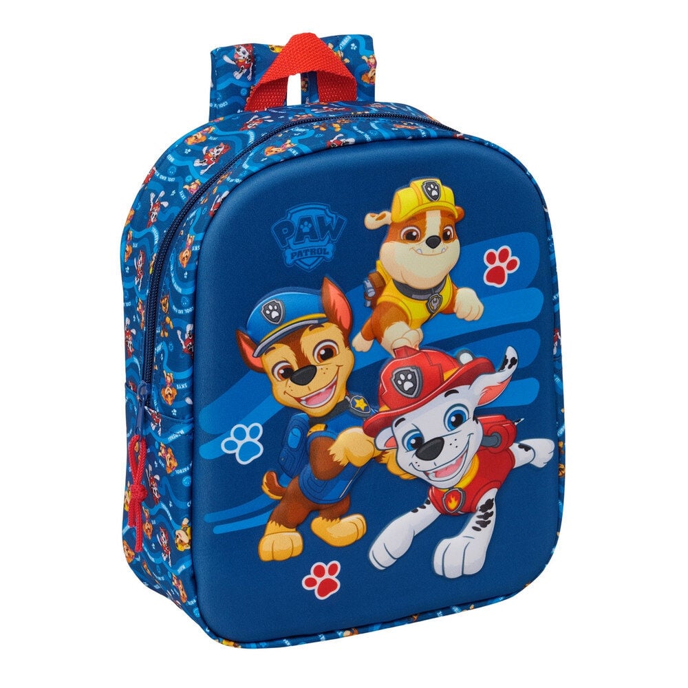Mochila 3D Patrulla Canina Paw Patrol 27cm SAFTA