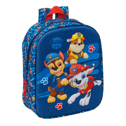 Mochila 3D Patrulla Canina Paw Patrol 27cm SAFTA