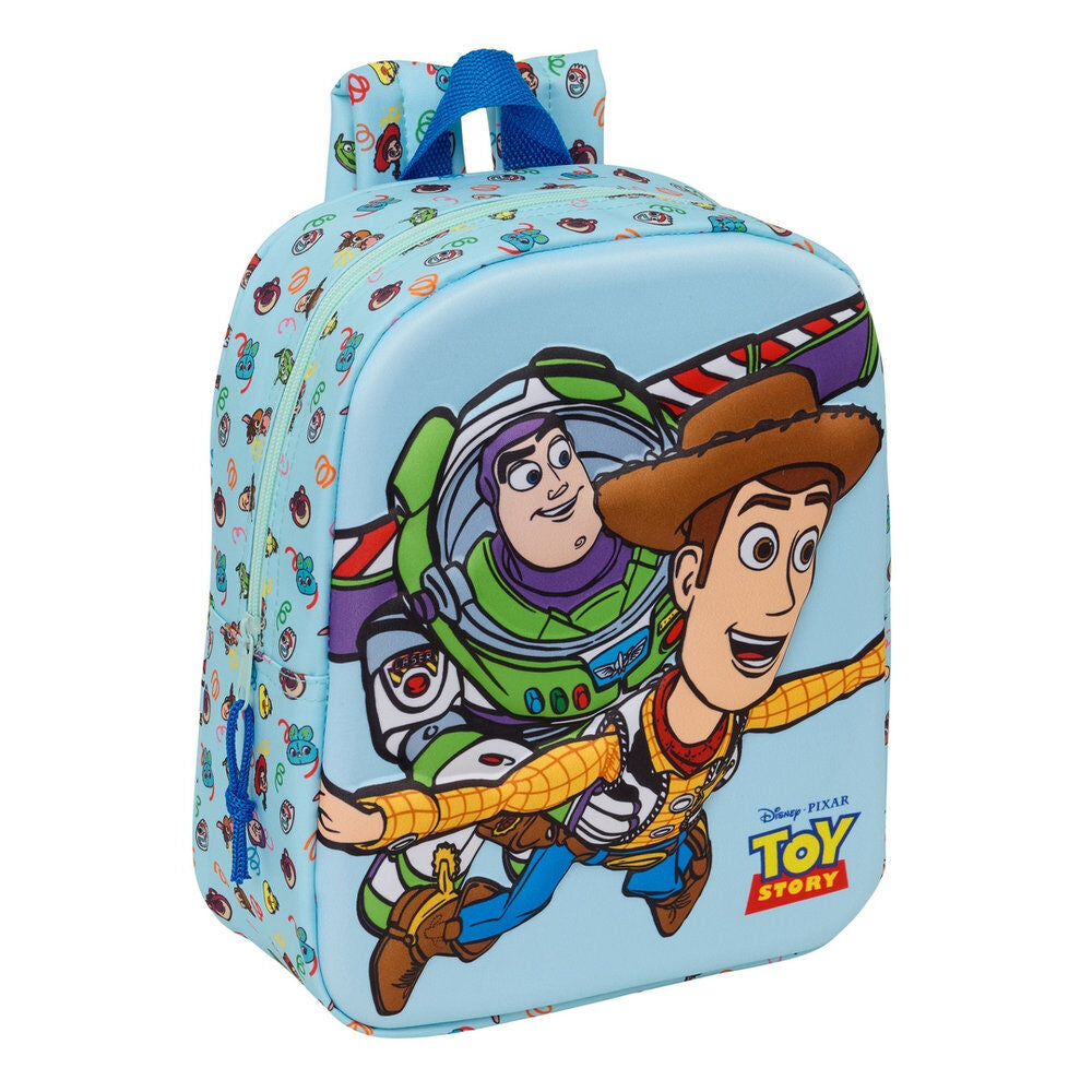 Mochila 3D Toy Story Disney Pixar 27cm SAFTA
