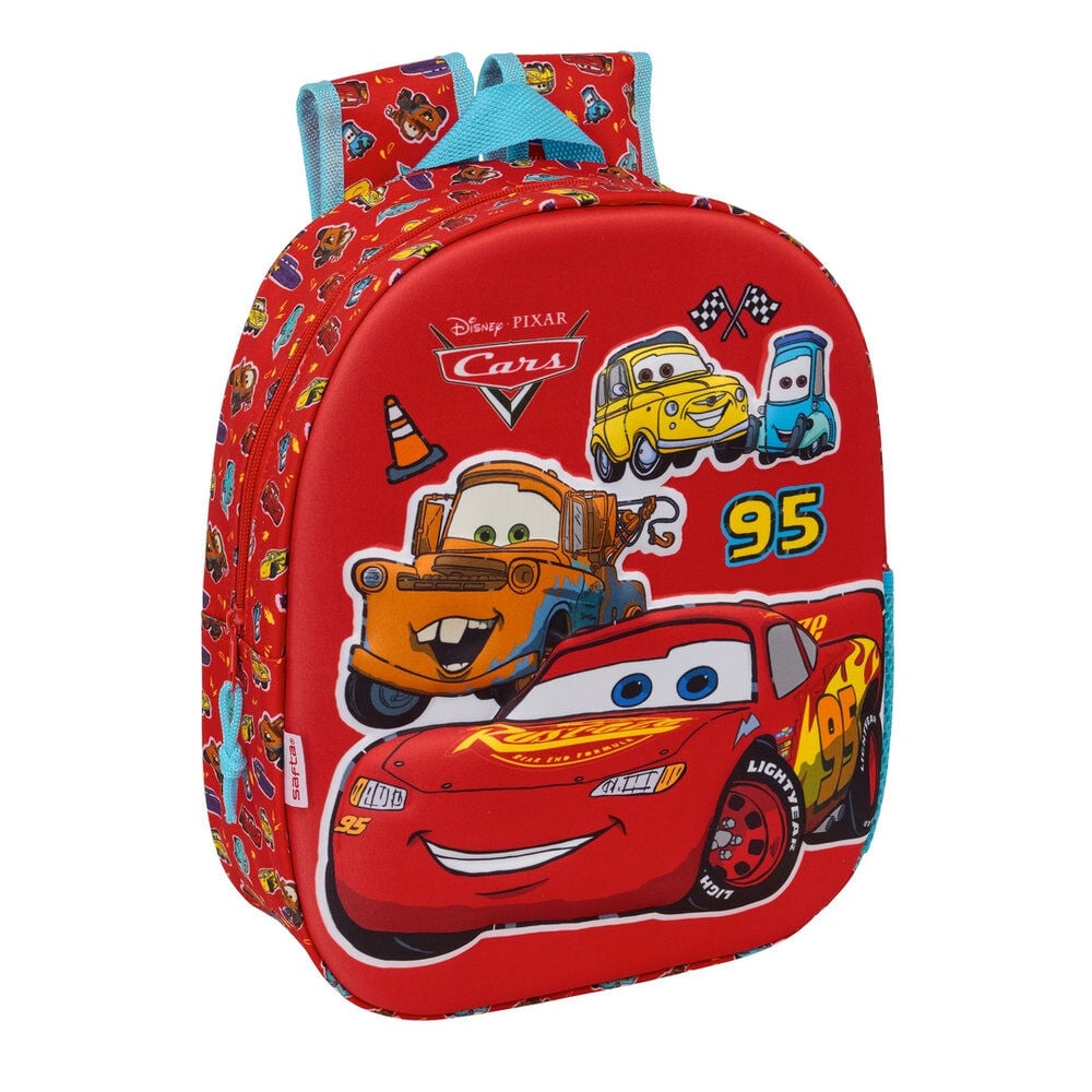 Mochila 3D Cars Disney 33cm SAFTA