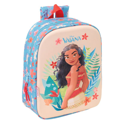 Mochila 3D Vaiana Moana Disney 27cm SAFTA