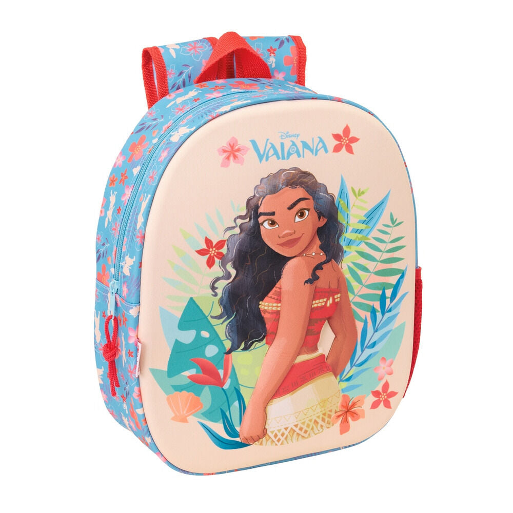 Mochila 3D Vaiana Moana Disney 33cm SAFTA