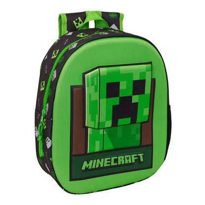 Mochila 3D Minecraft 33cm SAFTA