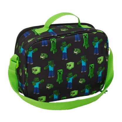 Bolsa portameriendas 3D Minecraft termica SAFTA