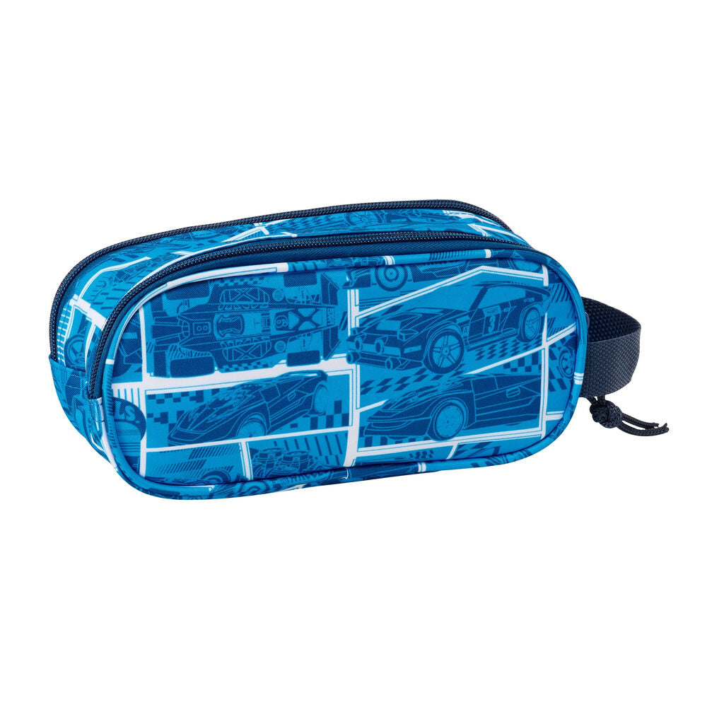 Portatodo 3D Hot Wheels doble SAFTA
