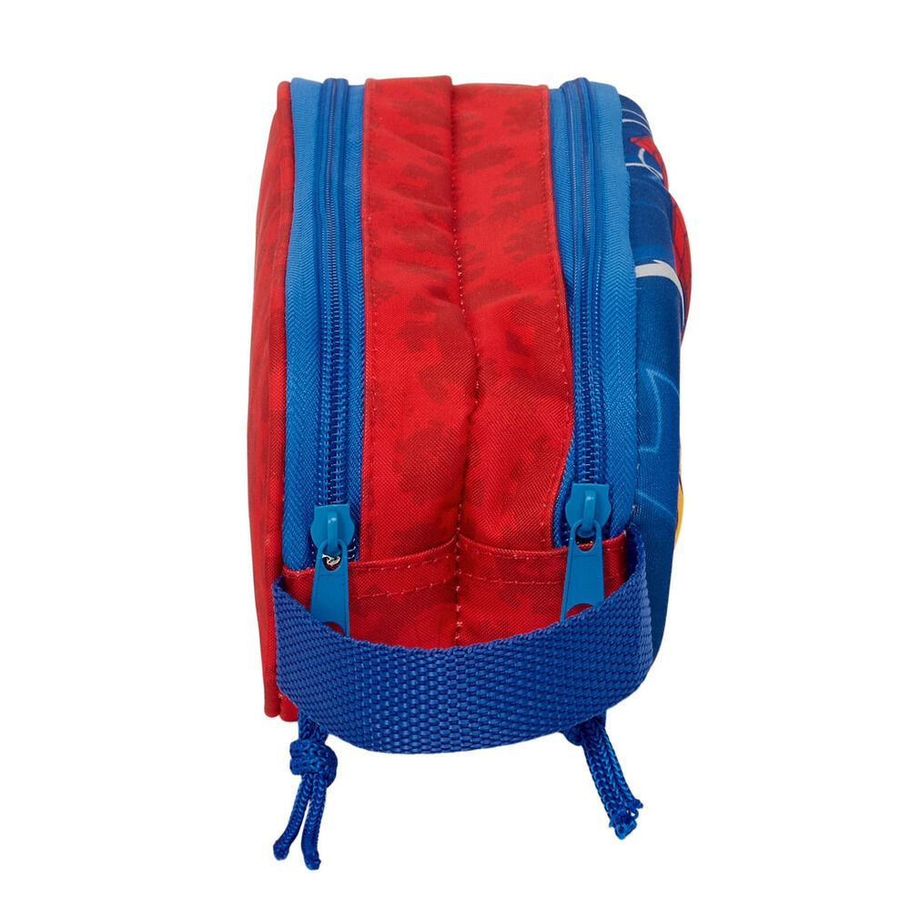 Portatodo 3D Spiderman Marvel doble SAFTA