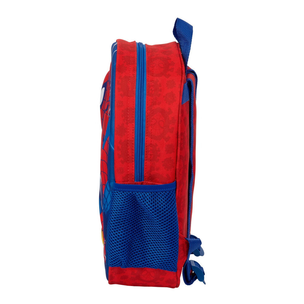 Mochila 3D Spiderman Marvel 33cm SAFTA