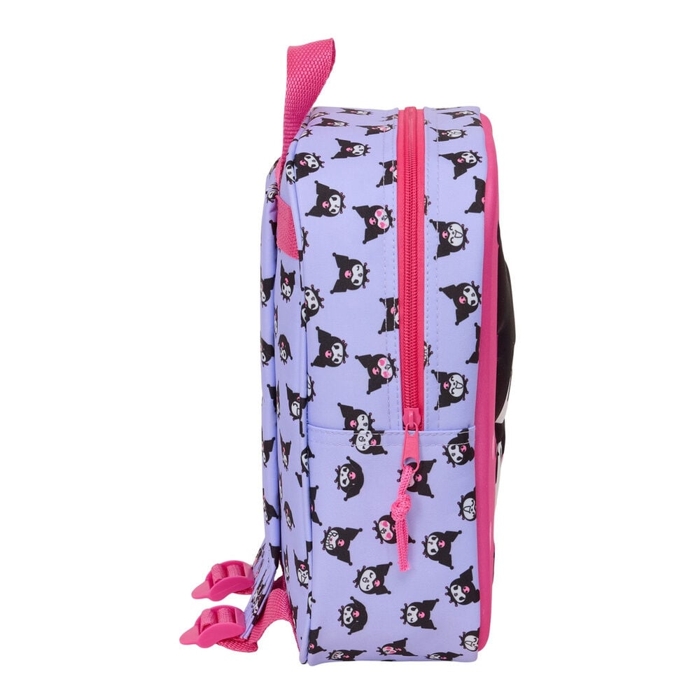 Mochila 3D Kuromi Hello Kitty 27cm SAFTA