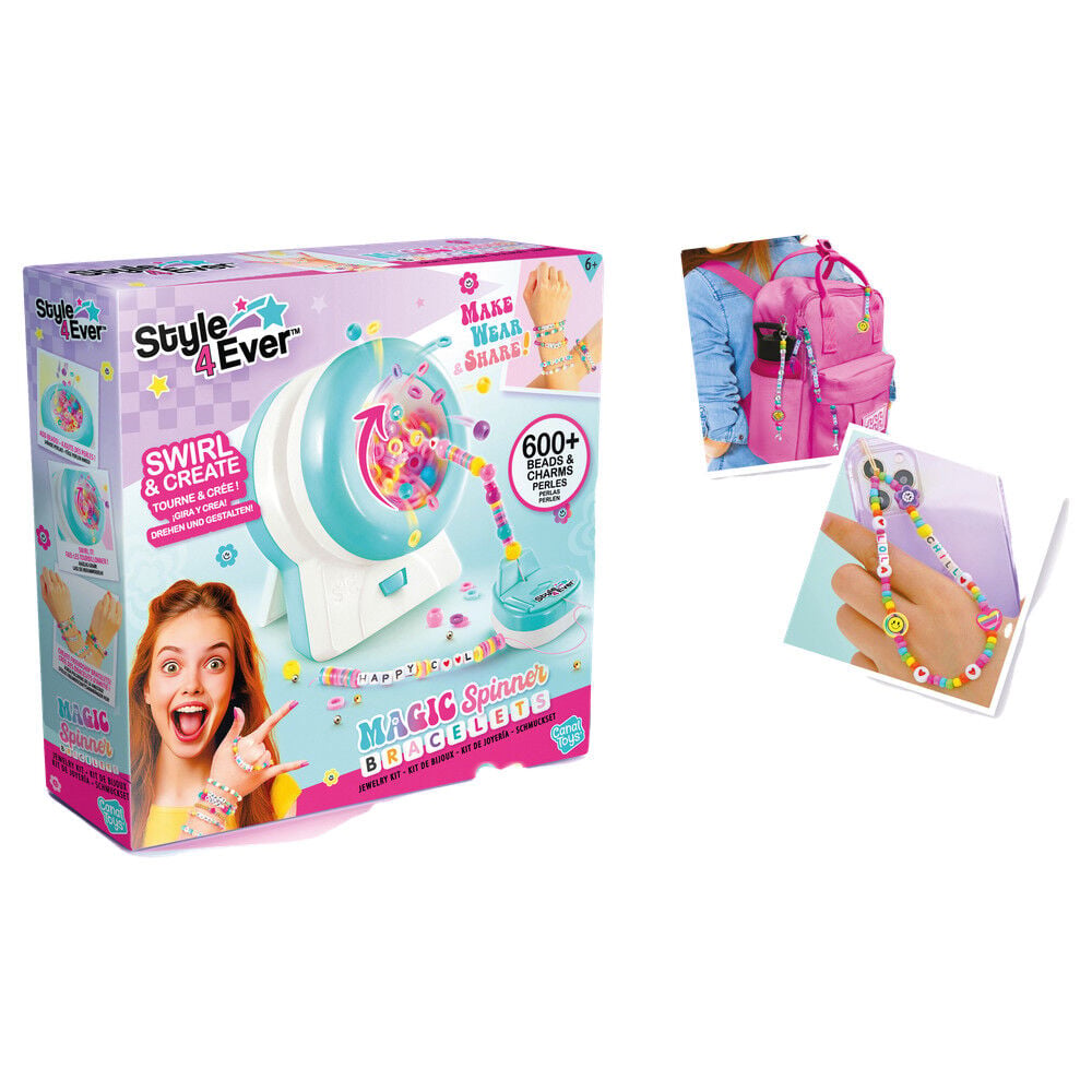 Maquina hacer pulseras cuentas charms Style 4Ever CANAL TOYS