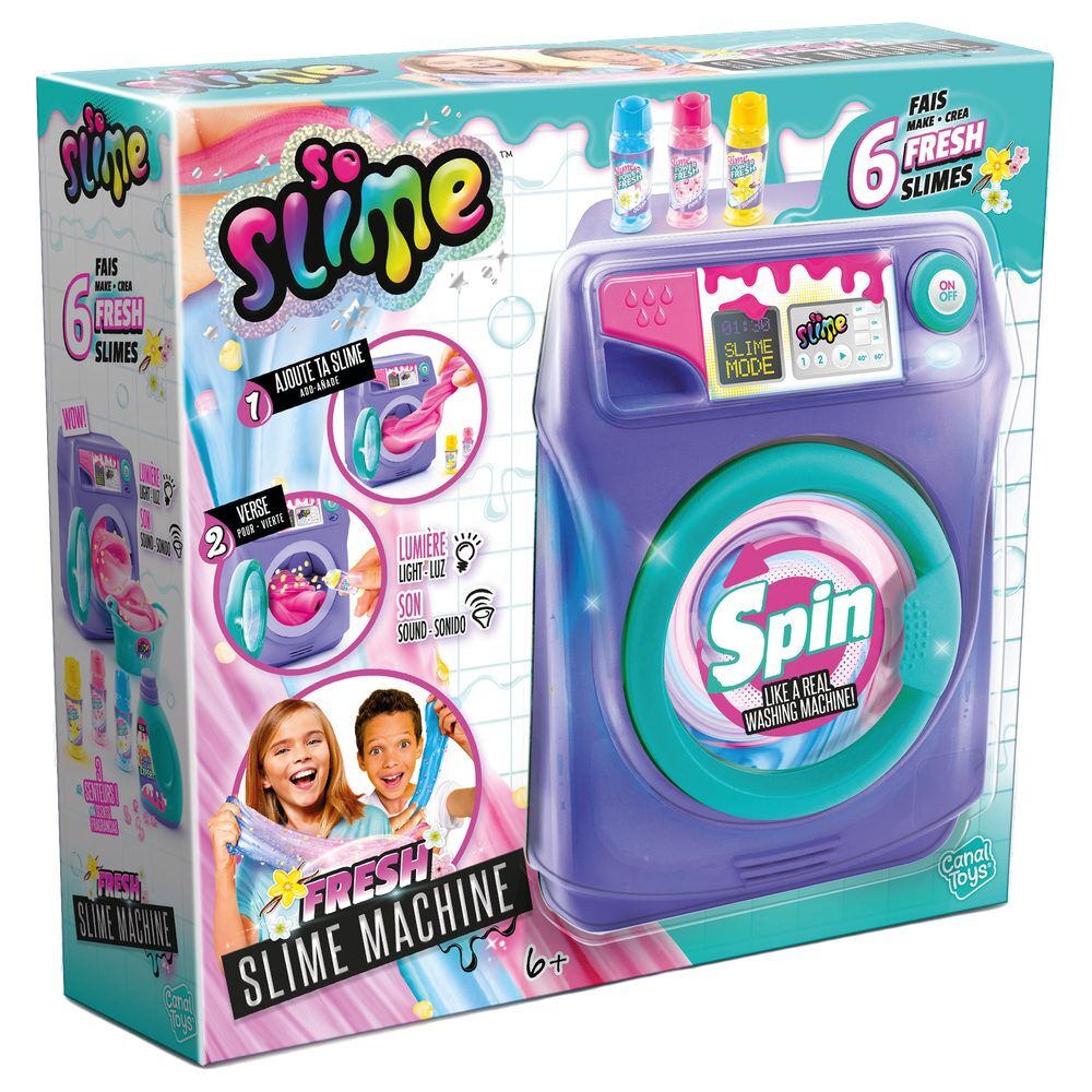Lavadora slime mezcla aromas Slime CANAL TOYS