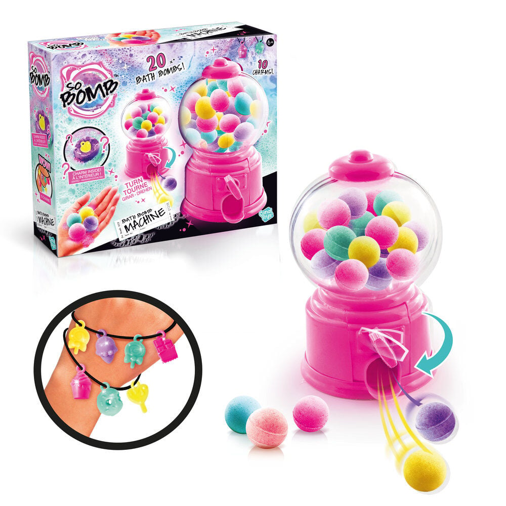 Maquina expendedora bombas baño Slime Sensations CANAL TOYS