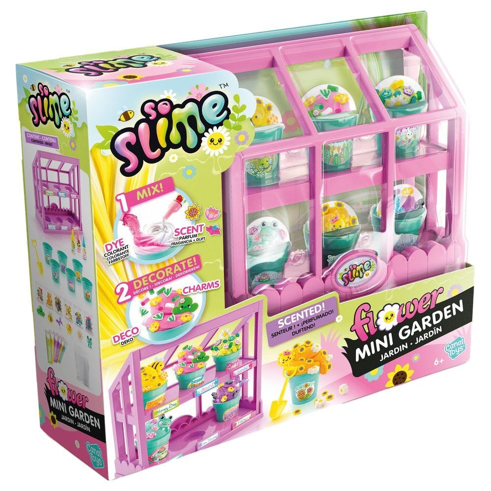 Invernadero flores jardin Slime Flower CANAL TOYS