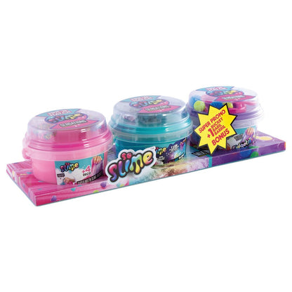 Set 3 cubos slime sensaciones Slime CANAL TOYS