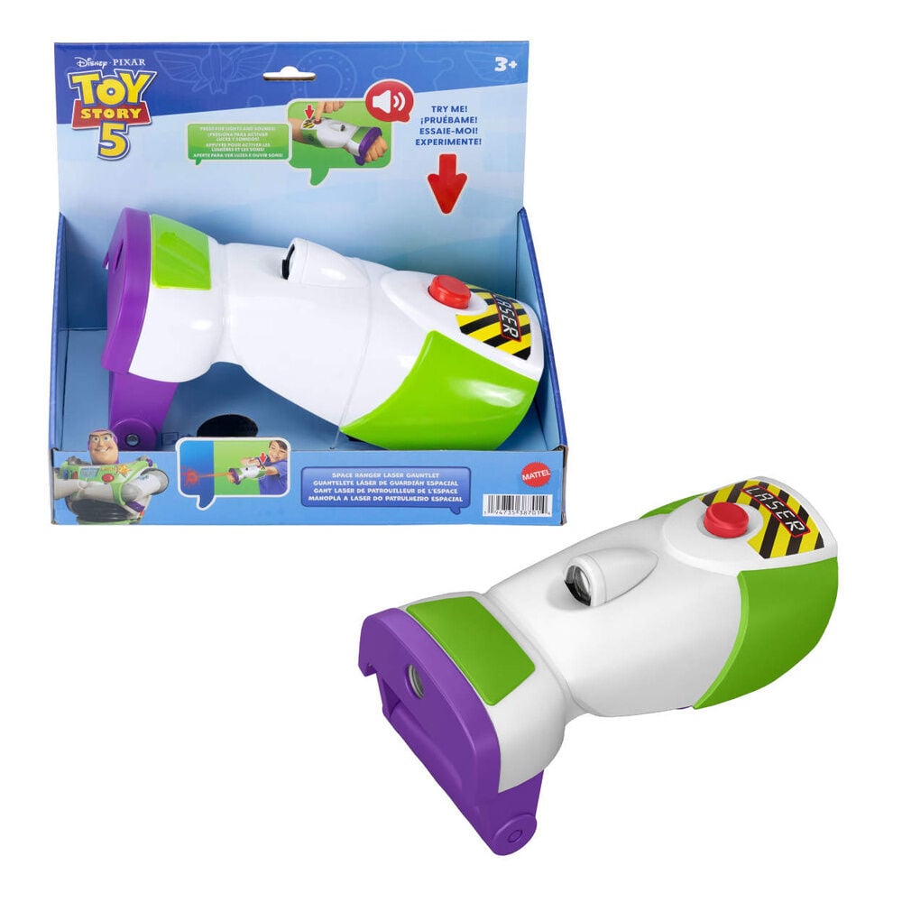 Guantelete Laser Buzz Lightyear Toy Story 5 Disney Pixar MATTEL