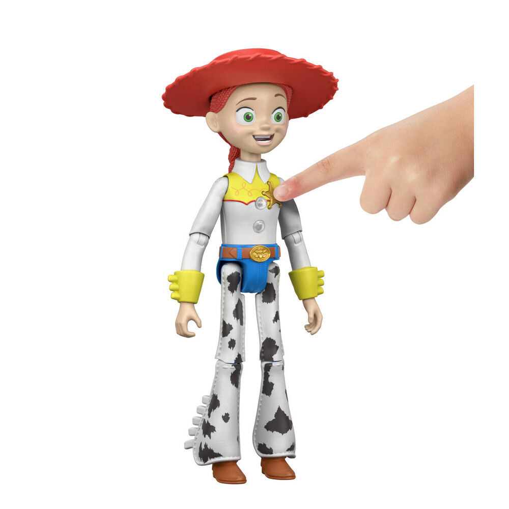 Figura parlanchina Jessie Toy Story 5 Disney Pixar 23cm español MATTEL