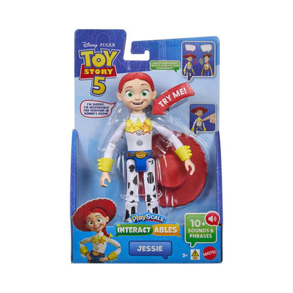 Figura parlanchina Jessie Toy Story 5 Disney Pixar 23cm español MATTEL