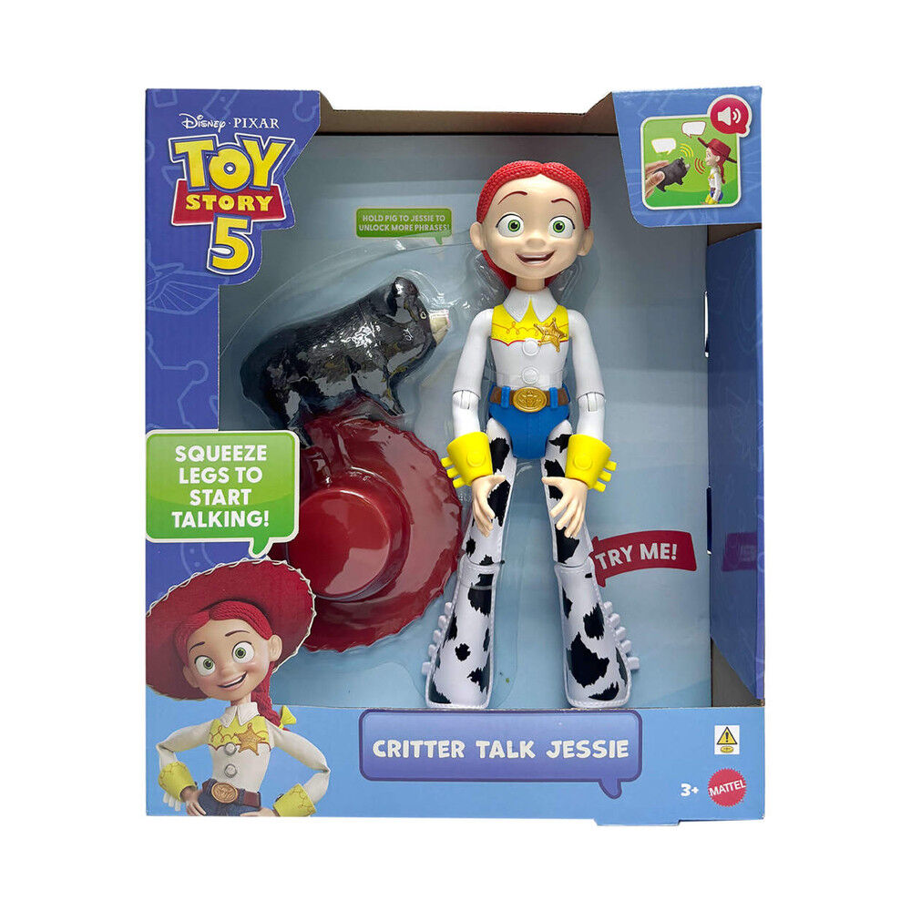 Figura Deluxe Jessie Toy Story 5 Disney Pixar 30cm español MATTEL