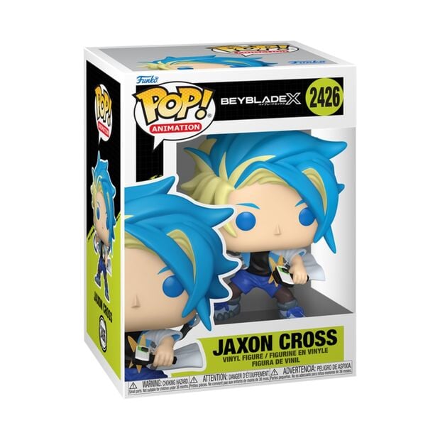 Figura POP Beyblade X Jaxon Cross FUNKO