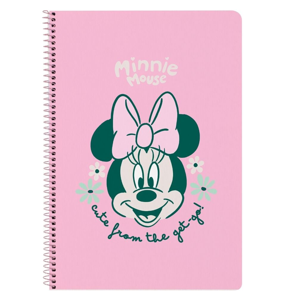 Cuaderno A4 Minty Minnie Disney SAFTA