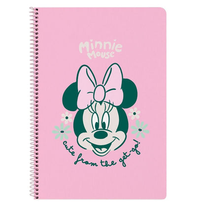 Cuaderno A4 Minty Minnie Disney SAFTA